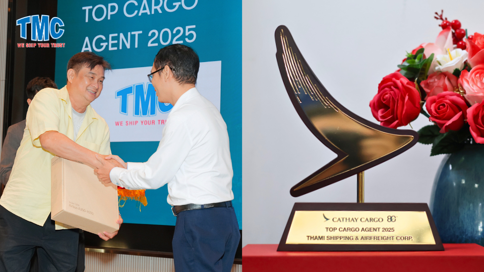 TMC nhận Top Cargo Agent lần thứ 4 liên tiếp